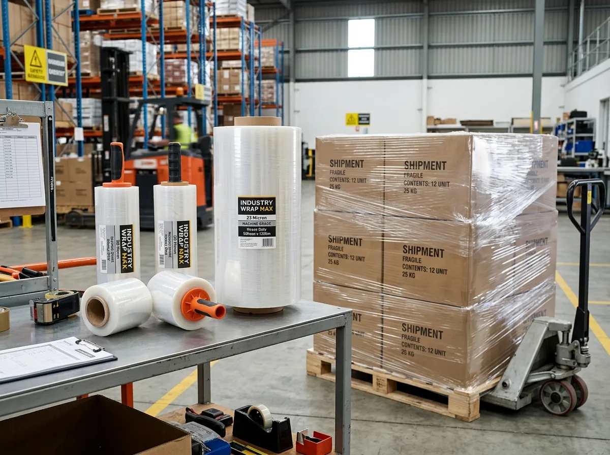 Bobinas de Película Stretch Film para Pallets DISCODE